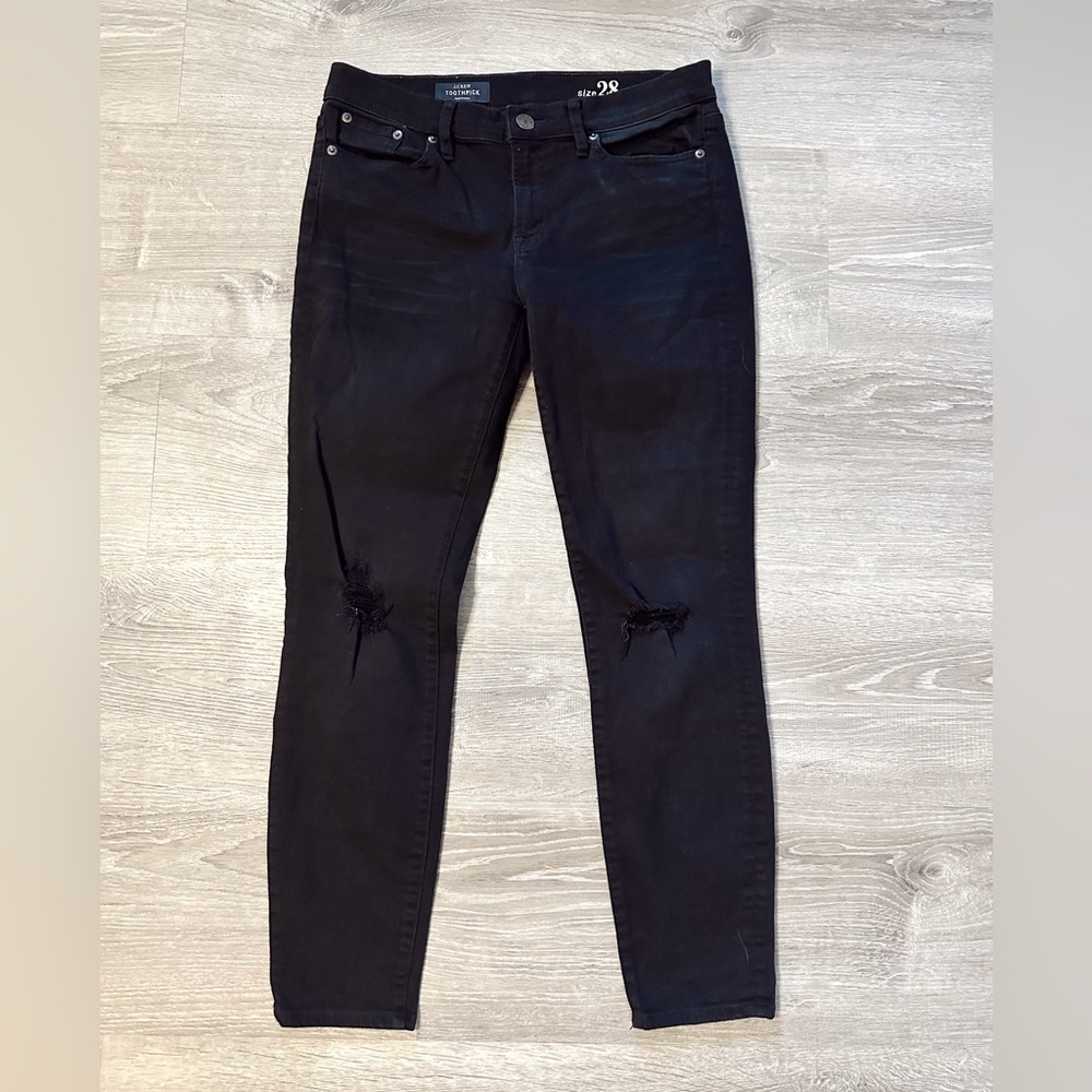•J.CREW• TOOTHPICK JEANS